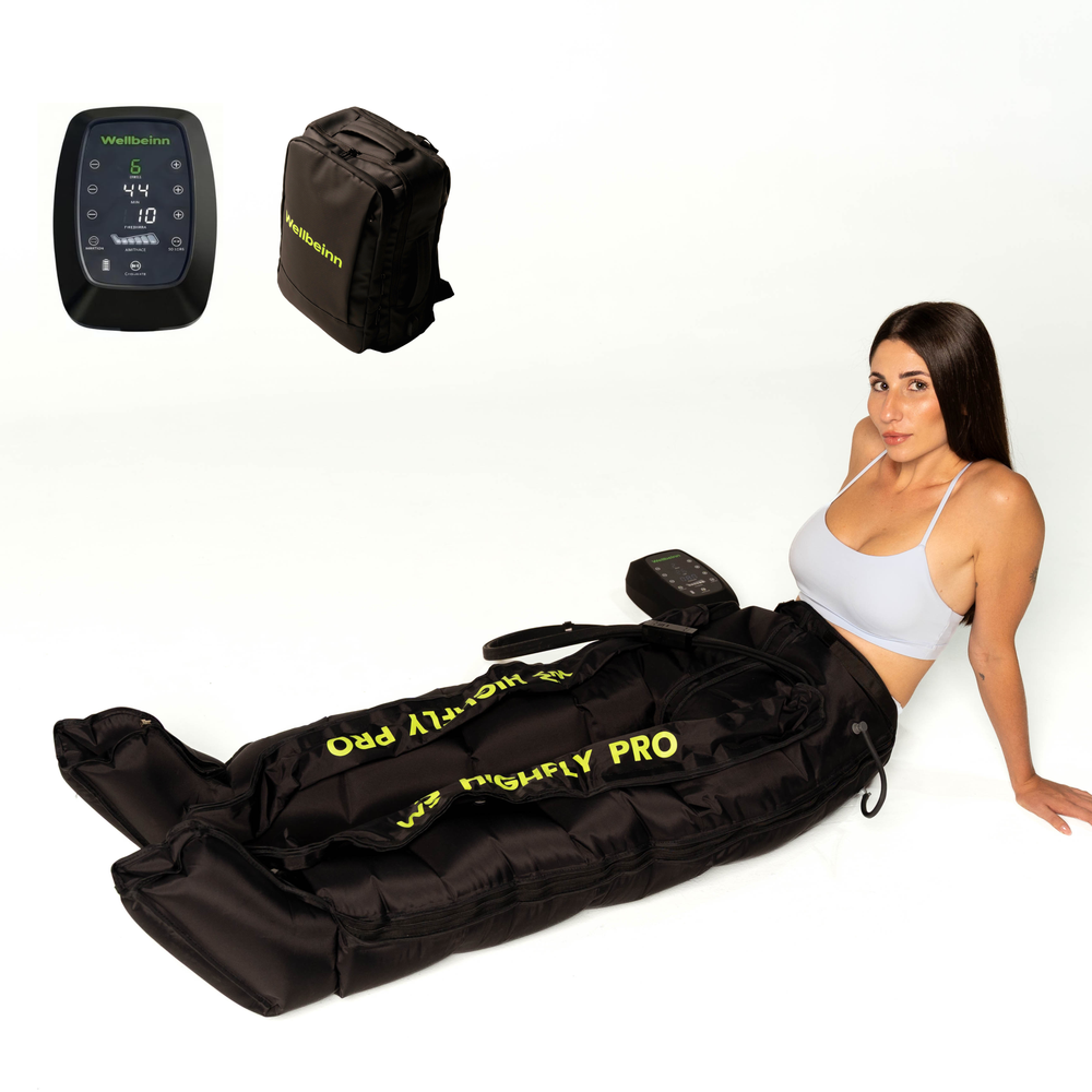 Botas de presoterapia Wellbeinn HighFly Pro con seis cámaras